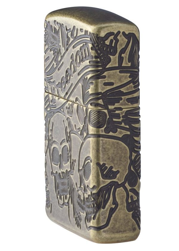 Freedom Skull Design Lighter - Image 5