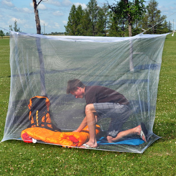 Rectangular Mosquito Net - White - Image 3