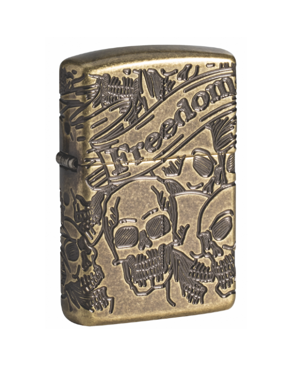 Freedom Skull Design Lighter