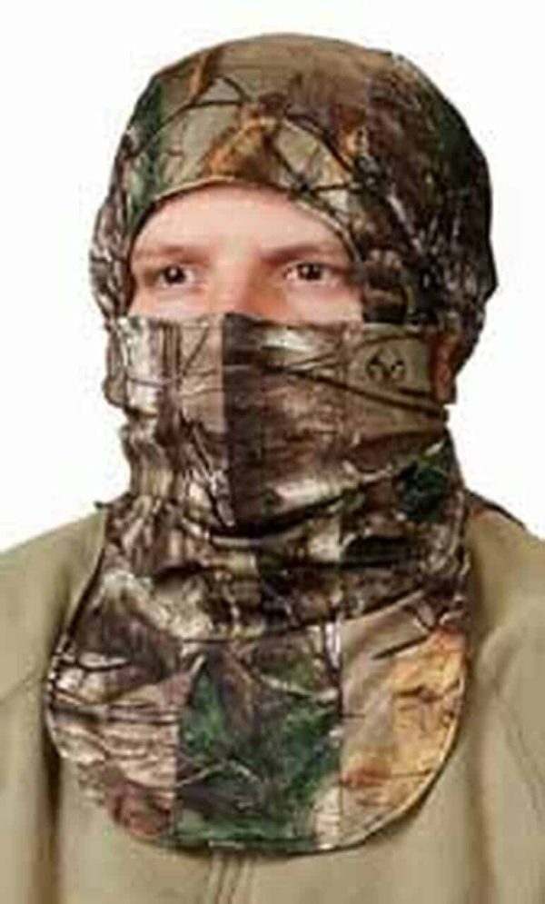 Scent-A-Way® Silver Heavyweight Spandex Balaclava - Realtree® Xtra