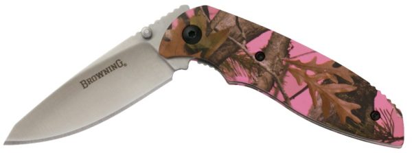 EDC Folding Knife - Pink Camo - Image 2