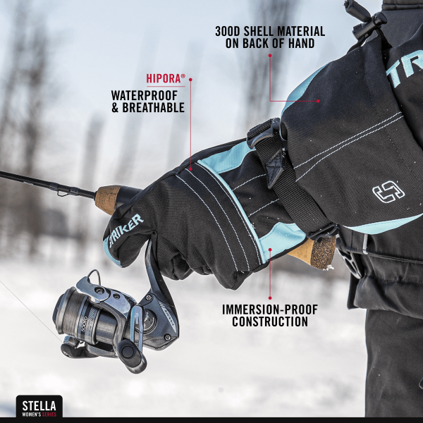 Women's Stella Glove - Black/Frost - Image 4