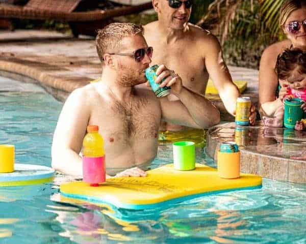 Floating Cooler Table w/ 4 Cup Holders - Image 3