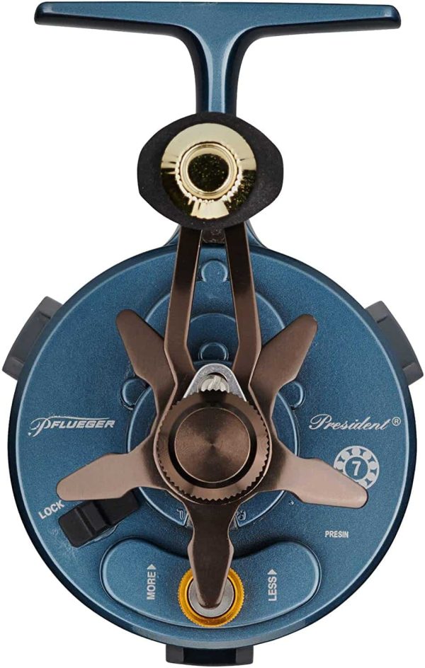 President Inline Ice Fishing Reel