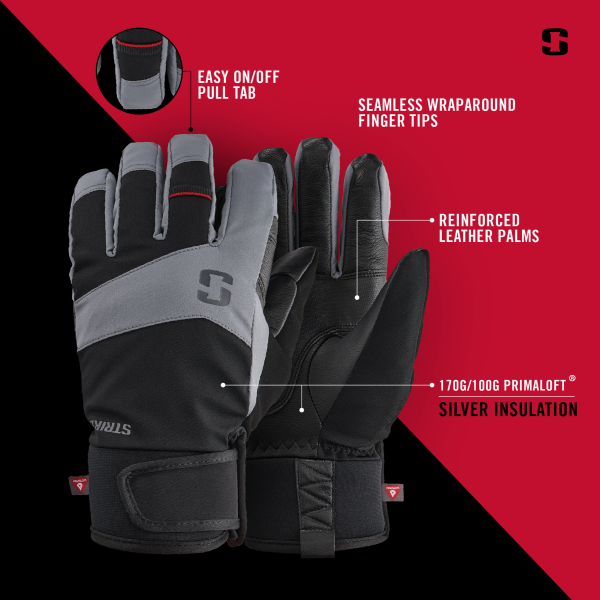 Apex Glove - Black/Grey - Image 6