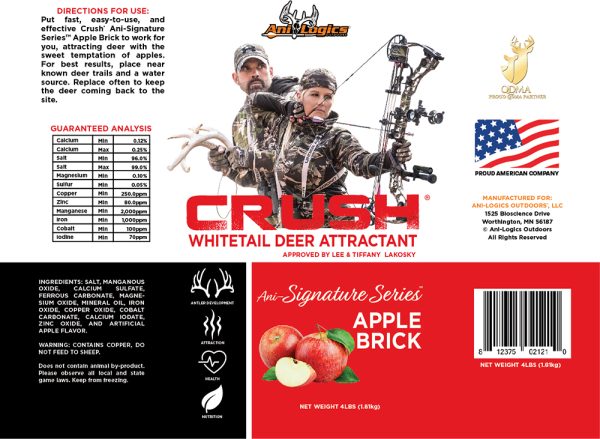Crush Deer Attractant - Apple Brick - Image 2