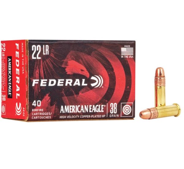 American Eagle Rimfire 22 LR 38 Grain