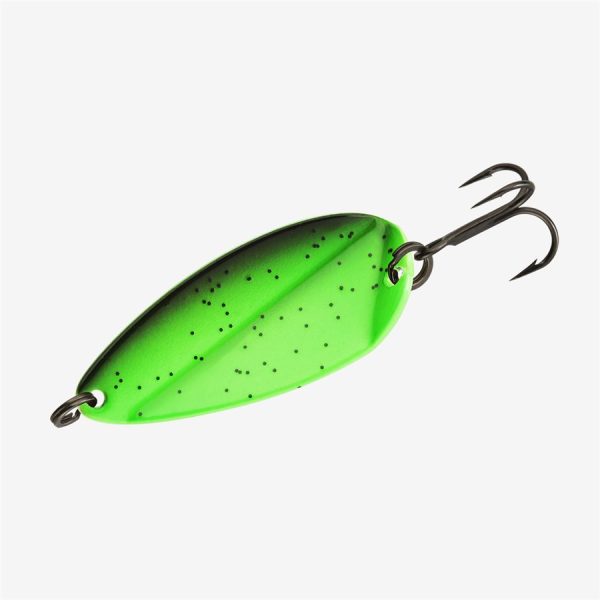 Origami Blade Flutter Spoon - Radioactive Pickle, 3/16oz