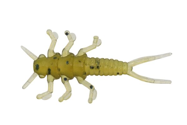 Stone Fly - Green Pumpkin, 8 pack