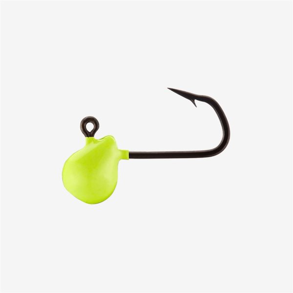 The Dude Tungsten Jig - Chartreuse Glow, 1/16oz
