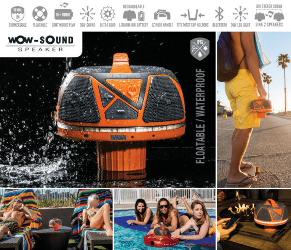 Wow-Sound Waterproof Bluetooth Speaker - Image 9