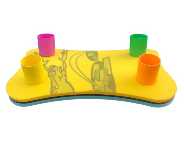 Floating Cooler Table - 4 Cup Holders