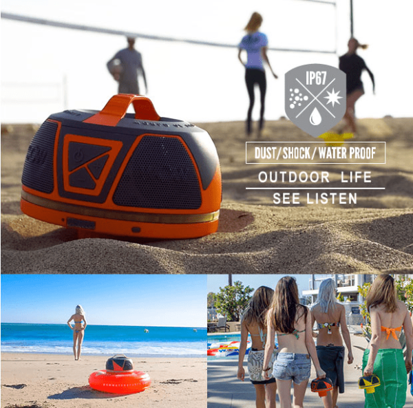 Wow-Sound Waterproof Bluetooth Speaker - Image 2