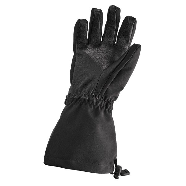 Woman's Stella Gloves - Black/Burgundy - Image 2