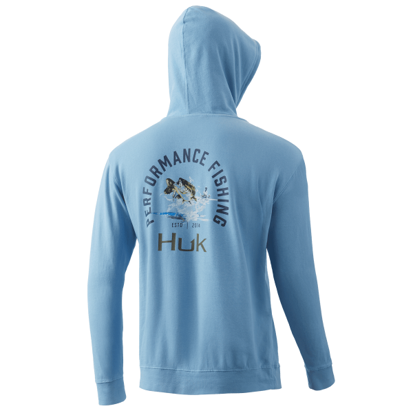 Bass Cotton Hoodie Dusk Blue