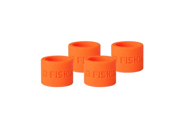Reel Anchor Wraps - Neon Orange, 4 pack
