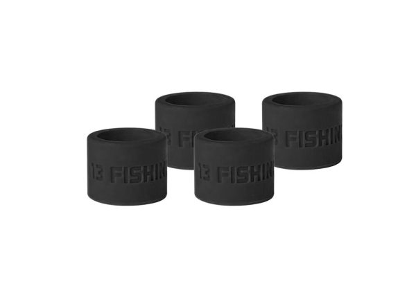 Reel Anchor Wraps - Black, 4 pack