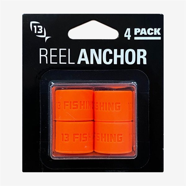 Reel Anchor Wraps - Neon Orange, 4 pack - Image 2