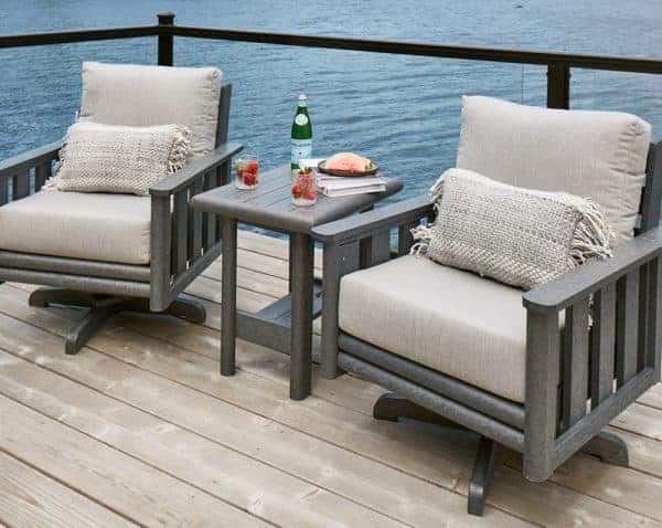 Stratford Deep Seating Swivel Arm Chair - Image 4