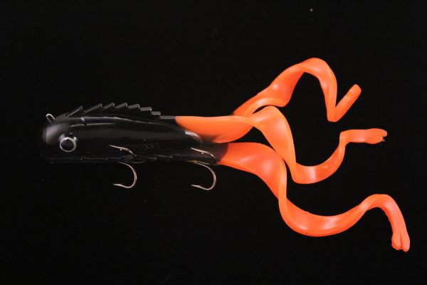 Medussa Mini - 9", 3.5oz, Black/Orange