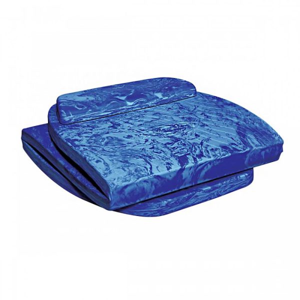 Sun Comfort Pool Lounge - Blue Swirl - Image 2
