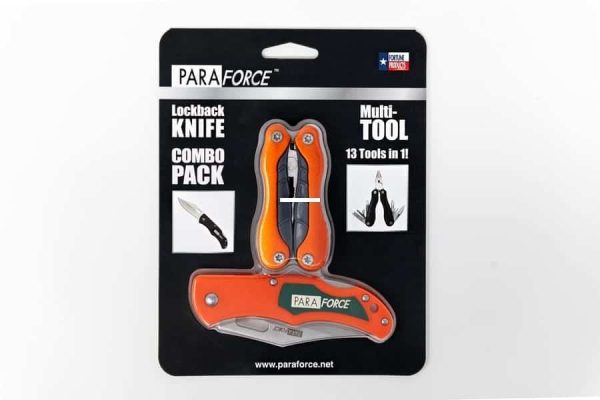 Paraforce Lockback - Knife & Multi Tool