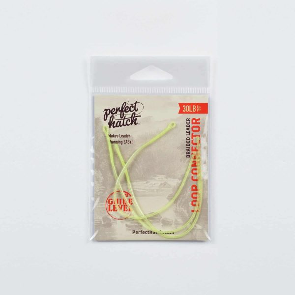 Braided Loops  - Chartreuse, 3 Pack