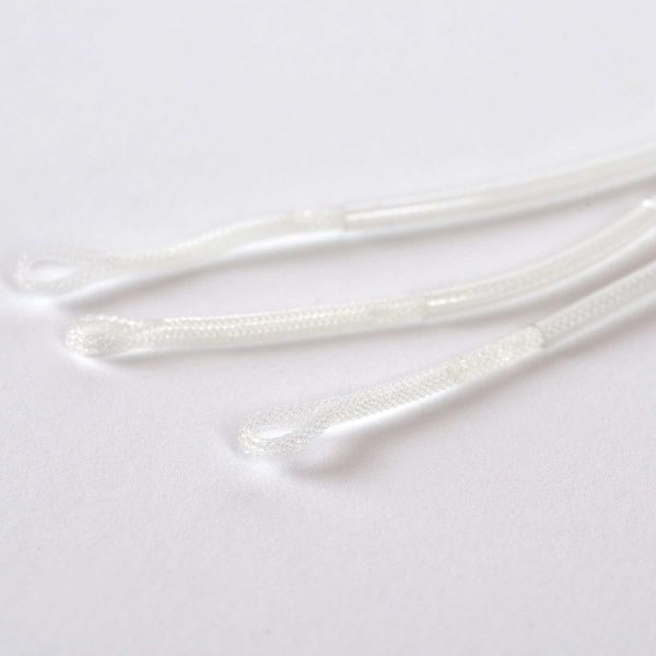 Braided Loops - White, 3 Pack - Image 3