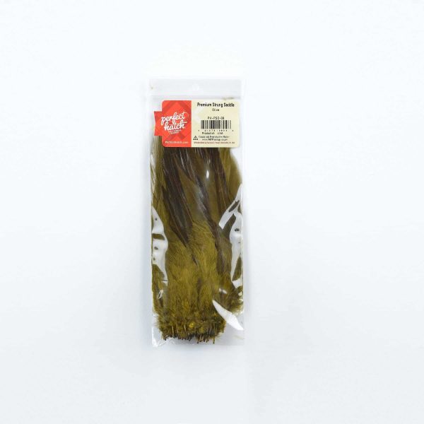 Premium Strung Saddle - Olive - Image 3