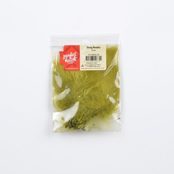 Strung Marabou - Olive - Image 3