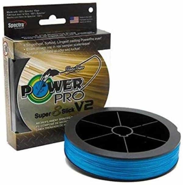 Super 8 Slick V2 - 50lb, 150yd, Blue