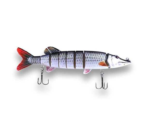 Pike Bomb Lure - Ghost, 5in