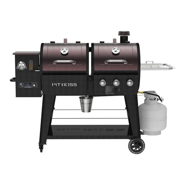Pellet/Gas Combo Grill