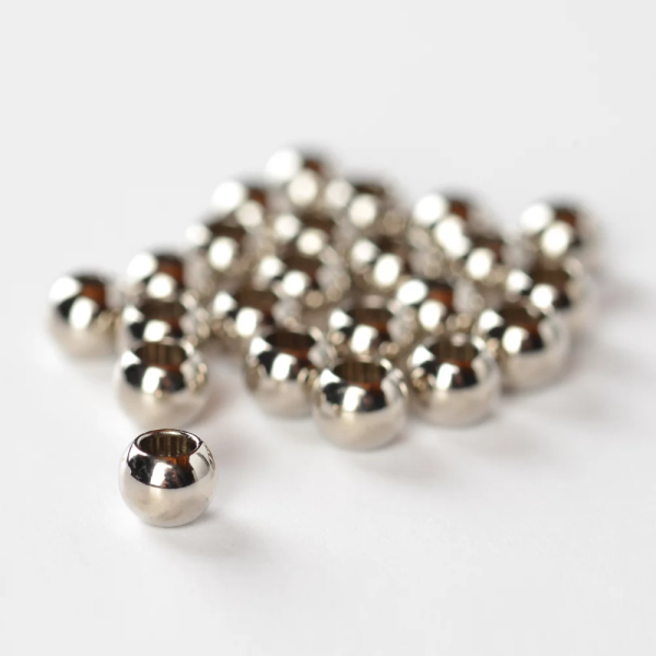 Bead Heads - Silver, 5/32"