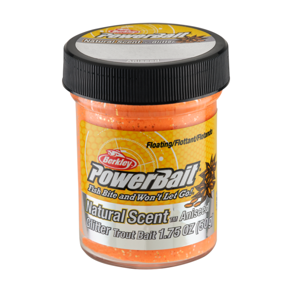 PowerBait® Natural Glitter Trout Bait