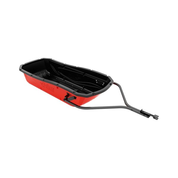 Trek 75 Sport Utility Sled - Runners, Tow Hitch & Cover, Red