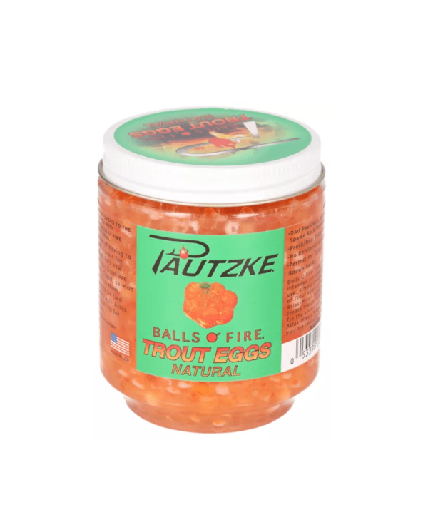 Balls of Fire - Natural Trout Eggs, 8oz