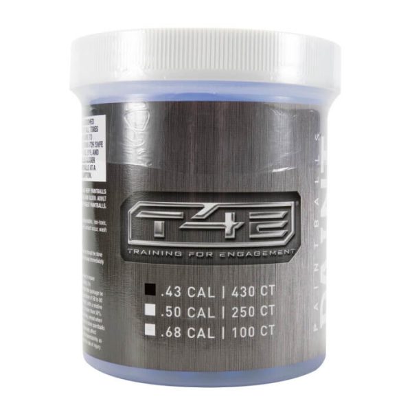T4E Paintballs .43 Caliber Blue 430 CT - Image 2