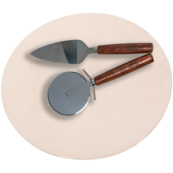 High Temperature Pizza Grill Stone Kit - 3 Piece