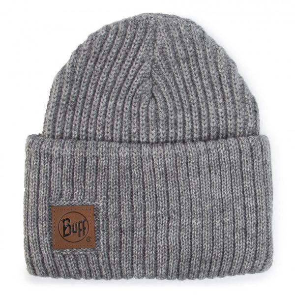 Knitted Beanie - Rutger Melange Grey