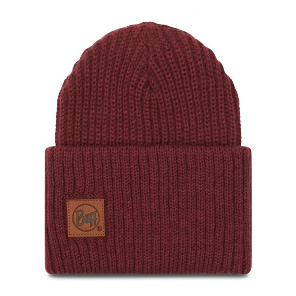 Knitted Beanie - Rutger Maroon