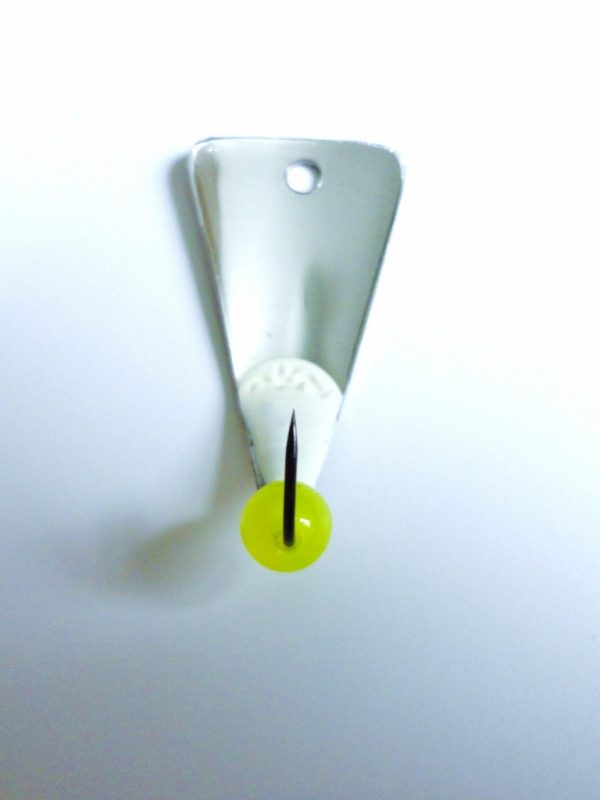 Fan Top Slab Grabber - Clear Chartreuse,  1.25", 6mm