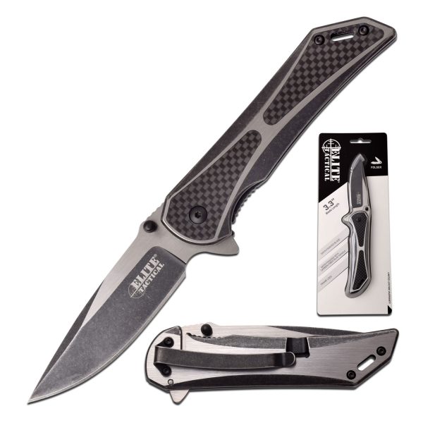 Elite Tactical Manual Folding Knife - 1008