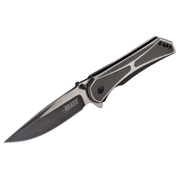 Elite Tactical Manual Folding Knife - 1008 - Image 4