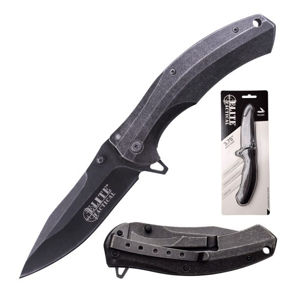 Elite Tactical Manual Folding Knife - 1012
