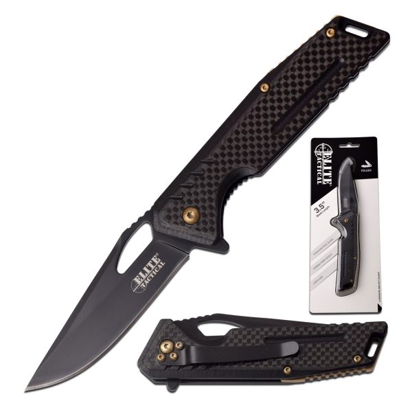 Elite Tactical Manual Folding Knife - 1013