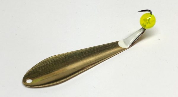 Brass Simcoe Slayer - Clear Chartreuse, 3", 8mm