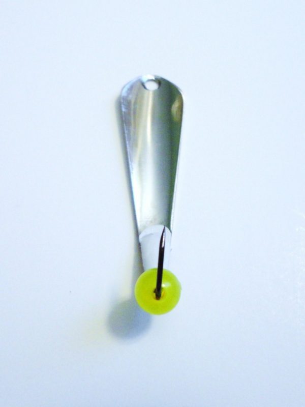 Round Top Slab Grabber - Clear Chartreuse, 1.5", 6mm