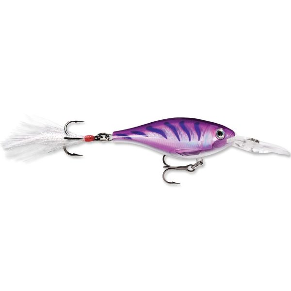X-Rap® Shad - Purple UV, 3 1/8in