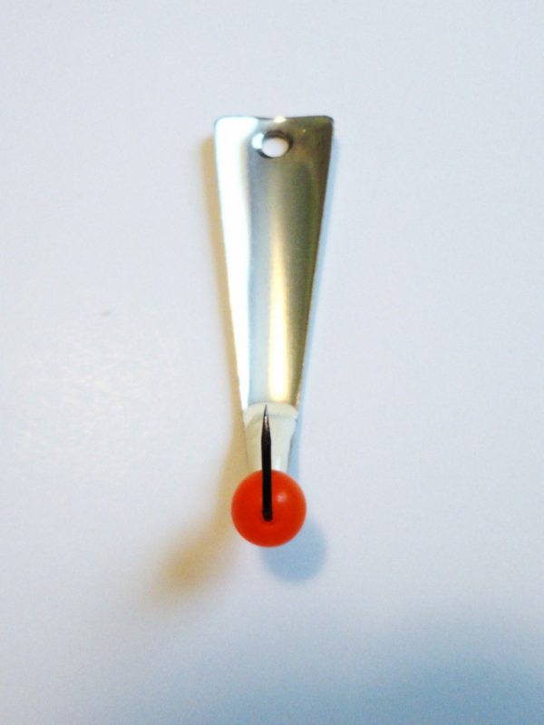 Fan Top Slab Grabber - Salmon Egg Orange, 1.5", 6mm